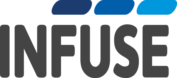 Infuse scaled logotype